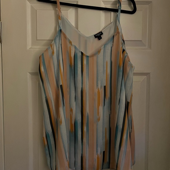 torrid Tops - Torrid Multicolor Striped Camisole